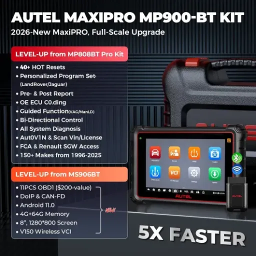 Test Autel MaxiPRO MP900-BT KIT : la valise diag qui fait (presque) tout sans ruiner le garage amateur