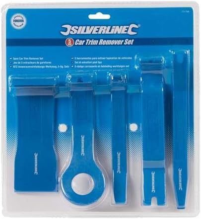 Silverline 731768 Jeu de 5 extracteurs de garnitures Unique