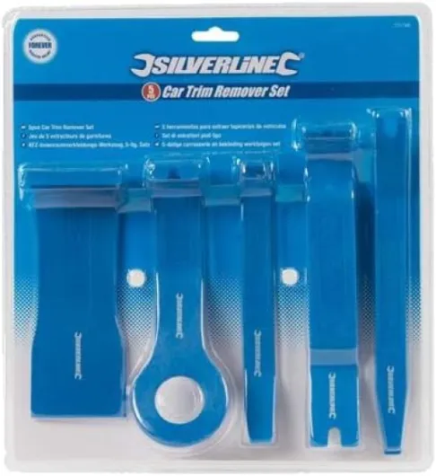 Silverline 731768 Jeu de 5 extracteurs de garnitures Unique