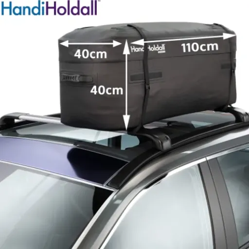 Test HandiHoldall 175L : le sac de toit compact qui dépanne quand on manque de place