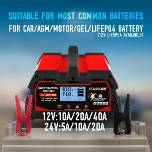 Test Yinleader Chargeur Batterie Intelligent 40A : du jus rapide sans se prendre la tête