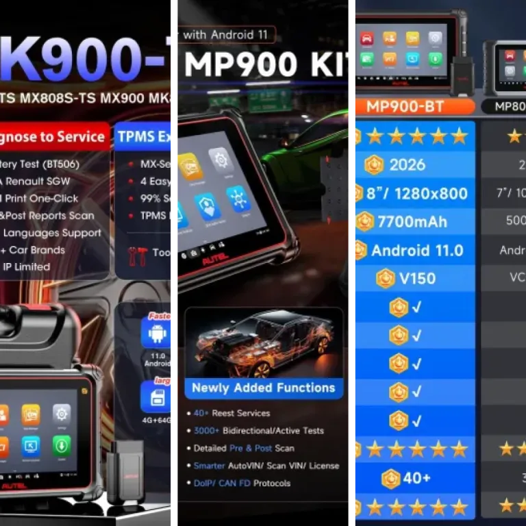 5 meilleurs valises diagnostic par marque - Autel : notre comparatif (2026)