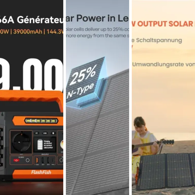 Top 5 : meilleurs panneaux solaires portables véhicule (2026)