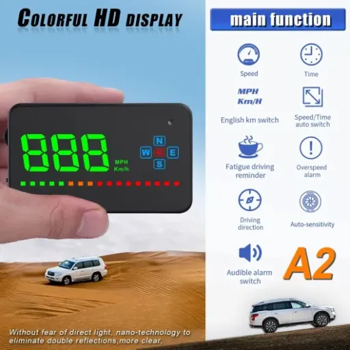 Test iKiKin HUD GPS A2 : l’affichage tête haute pas cher qui fait (à peu près) le job