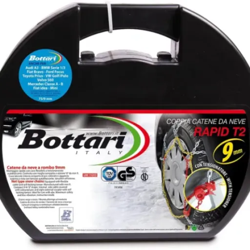 Test Bottari [Goodyear] Rapid T2 18833 : des chaînes à neige 9 mm qui font le job sans ruiner le budget