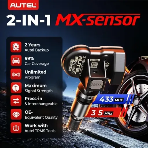 Test Autel TPMS 1-Sensor : le capteur de pression clonable qui simplifie bien la vie