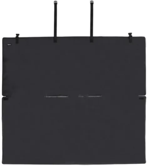 Housse de protection de banquette arrière de type banc pour animaux domestiques, 119 x 142 cm, Noir