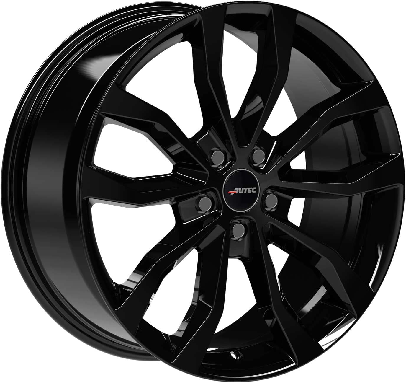 4x jantes en aluminium Autec UTECA 8.0x18 ET35 5x105 Schwarz