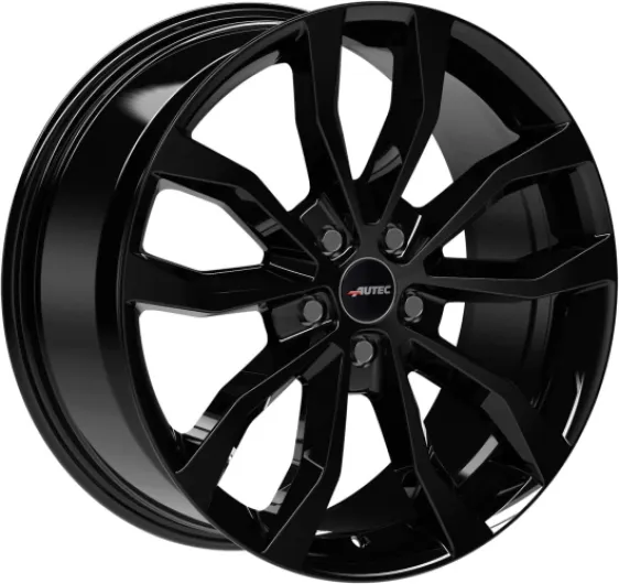 4x jantes en aluminium Autec UTECA 8.0x18 ET35 5x105 Schwarz