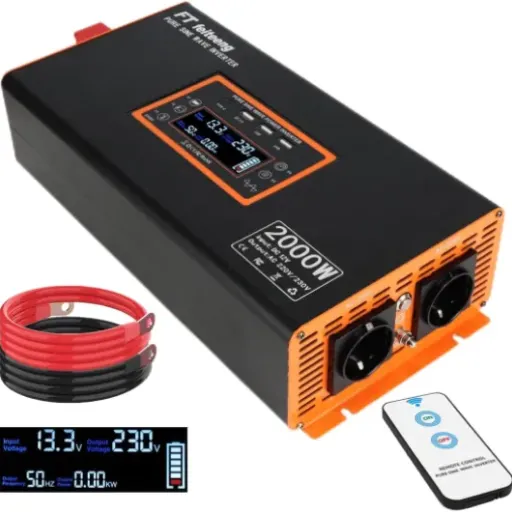 Test Convertisseur Pur Sinus 2000W FT feiteeng : un gros 12V/220V qui fait le job, mais à installer sérieusement